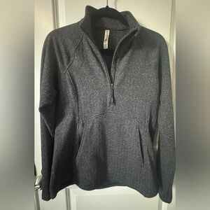 Kyodan Women’s Charcoal Half Zip-Up Sweater